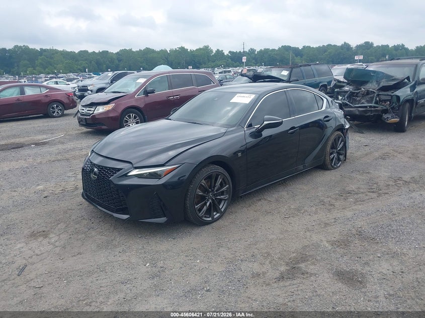 Vin: jthbz1e24r5035637, lot: 46104844, lexus is 350 f sport design 20242