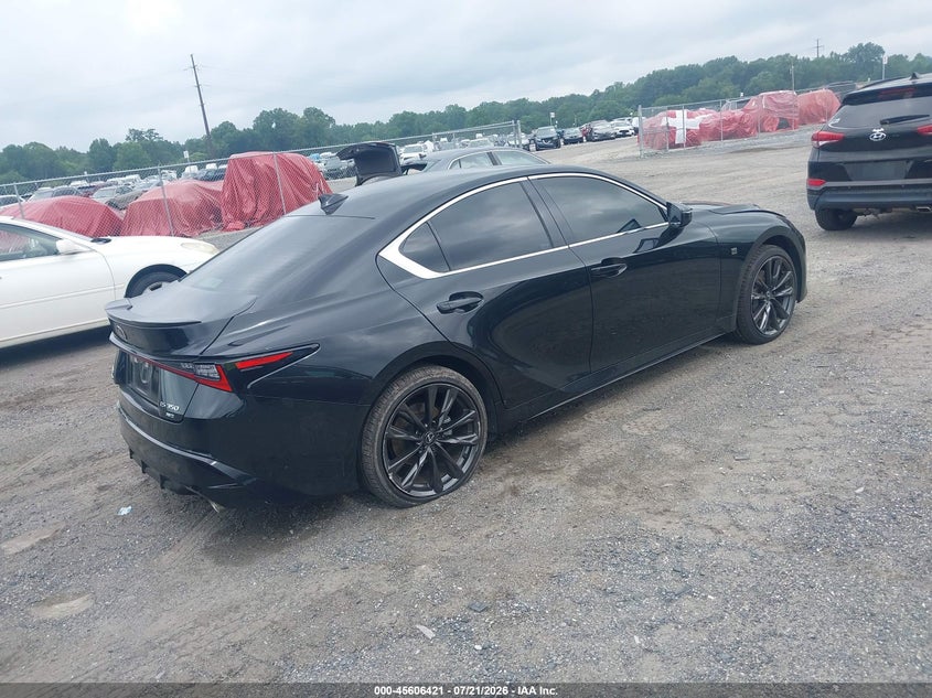 Vin: jthbz1e24r5035637, lot: 46104844, lexus is 350 f sport design 20244