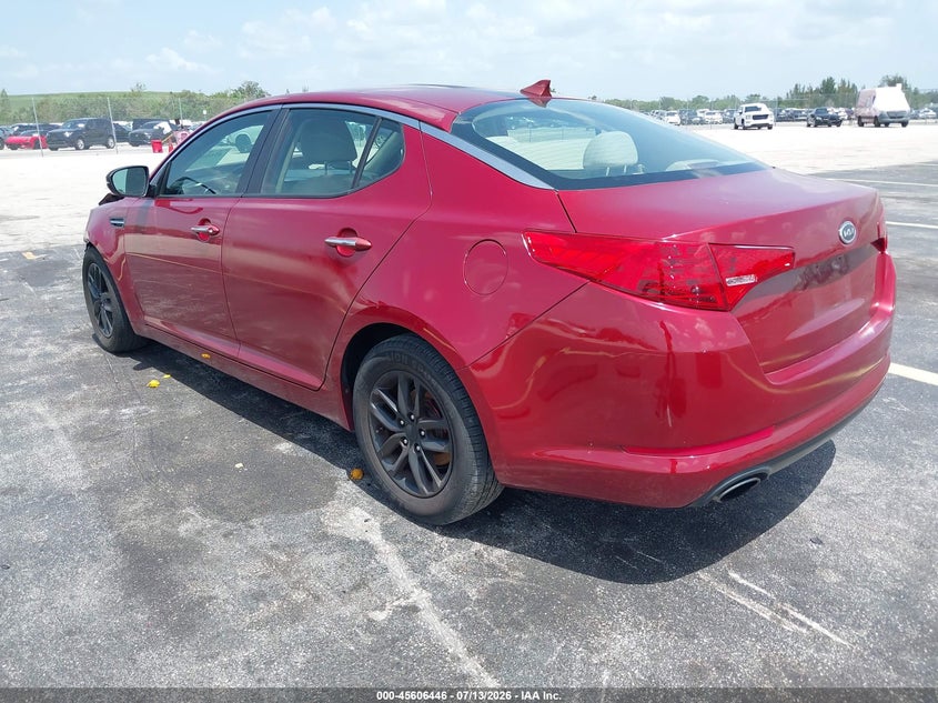 Vin: 5xxgm4a72dg187560, lot: 46104869, kia optima lx 20133