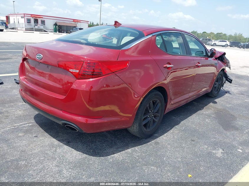 Vin: 5xxgm4a72dg187560, lot: 46104869, kia optima lx 20134