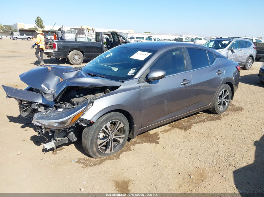 3N1AB8CV3PY274378 2023 Nissan Sentra Sv Xtronic Cvt photo 1