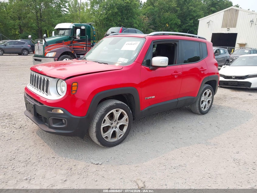 2016 Jeep Renegade, Right Front, IAAI, VIN ZACCJBDT5GPD80659 — photo 2