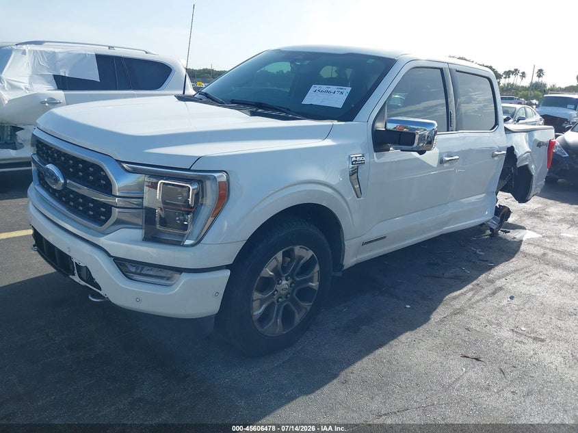 2023 Ford F-150, Left & Right Side, IAAI, VIN 1FTFW1EDXPFC74209 — photo 2