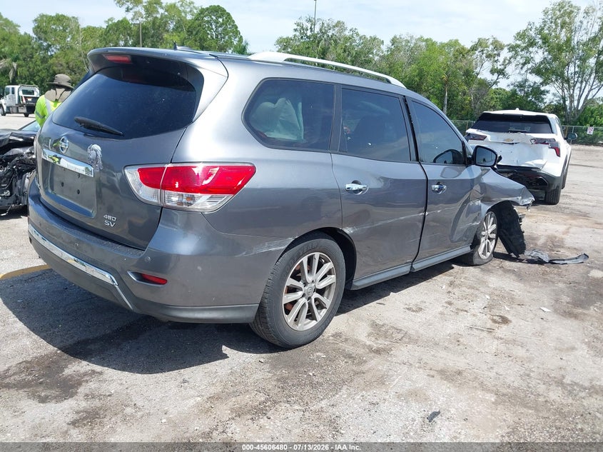 2016 NISSAN PATHFINDER auction photo 4