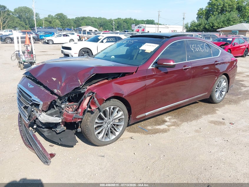 2016 Hyundai Genesis 3.8 VIN: KMHGN4JE1GU108644 Lot: 45606515
