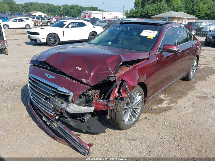 2016 Hyundai Genesis 3.8 VIN: KMHGN4JE1GU108644 Lot: 45606515