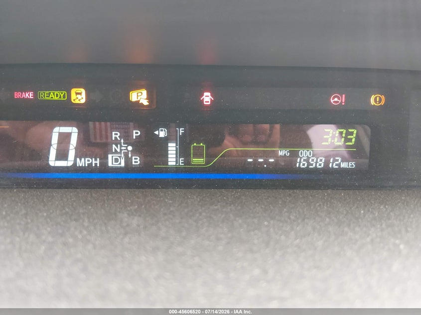 2012 TOYOTA PRIUS V auction photo 7