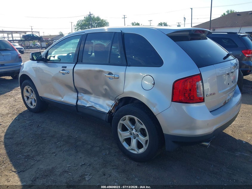 Vin: 2fmdk3jc5bba30128, lot: 46104947, ford edge sel 20113