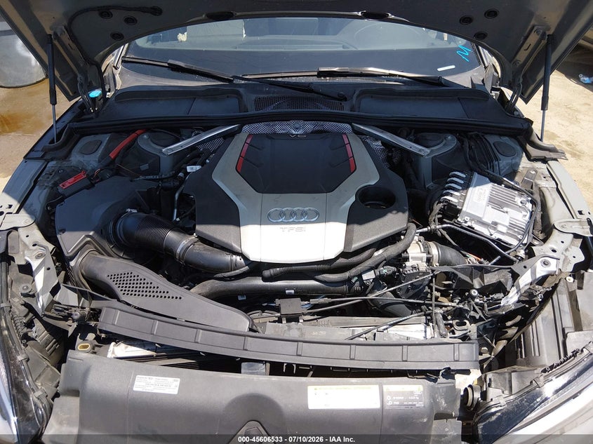 2019 Audi S5 3.0T Premium VIN: WAUA4CF59KA050631 Lot: 45606533