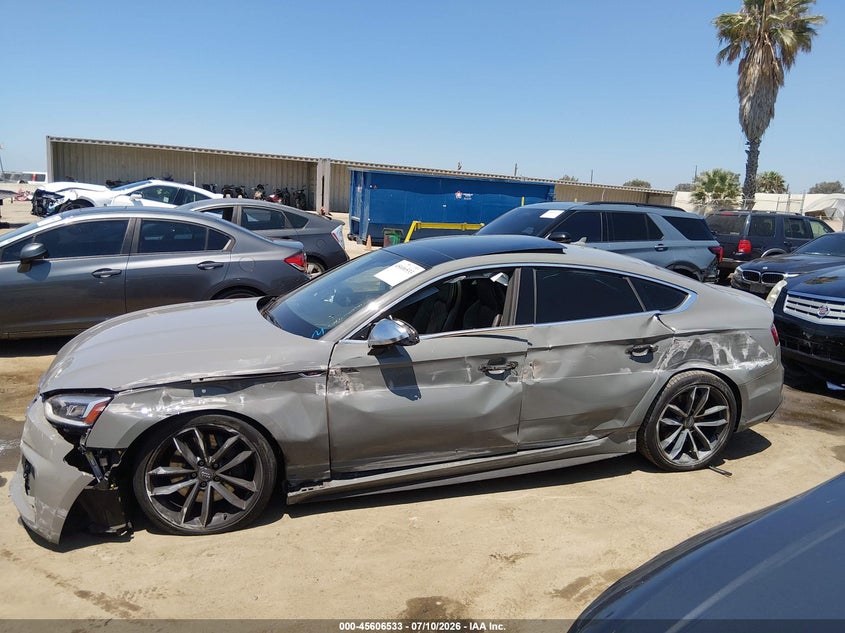 2019 Audi S5 3.0T Premium VIN: WAUA4CF59KA050631 Lot: 45606533