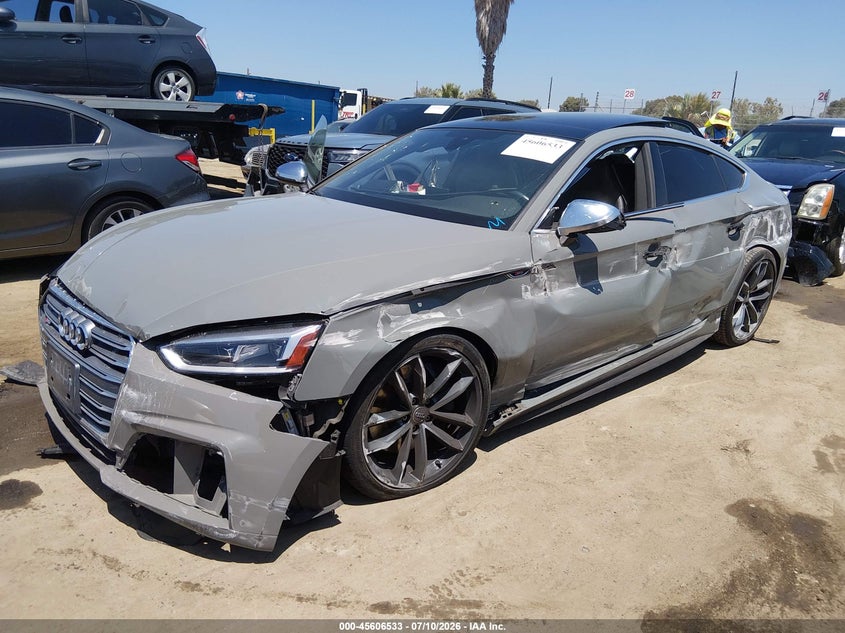 Vin: waua4cf59ka050631, lot: 46104956, audi s5 3.0t premium 20192