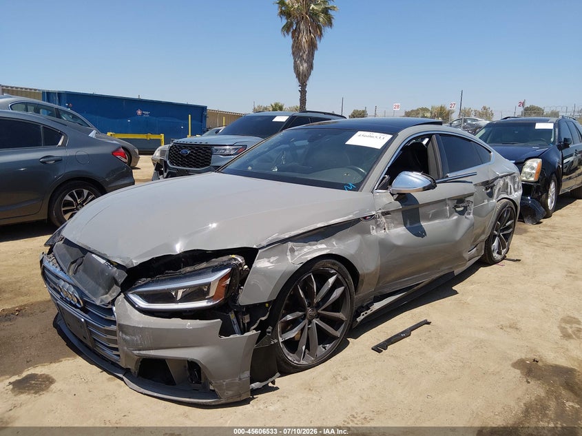 2019 Audi S5 3.0T Premium VIN: WAUA4CF59KA050631 Lot: 45606533