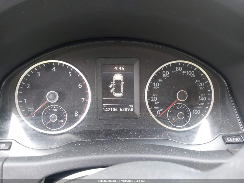 2015 Volkswagen Tiguan Se VIN: WVGBV7AX1FW503486 Lot: 45606584