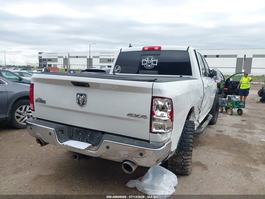 Vin: 1c6rr7lt3hs613118, lot: 46105009, ram 1500 big horn  4x4 5'7 box 20174