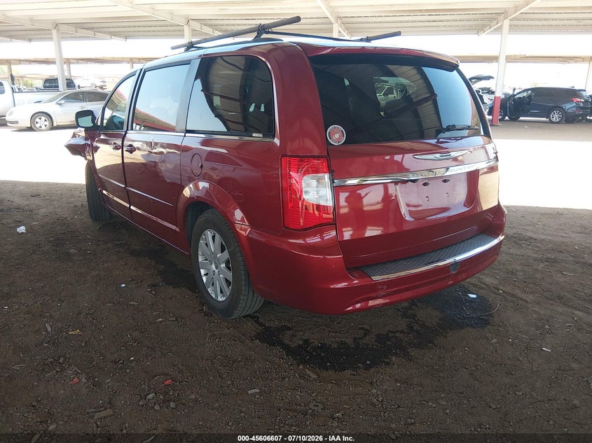 Vin: 2c4rc1ag6gr199328, lot: 46105030, chrysler town & country lx 20163