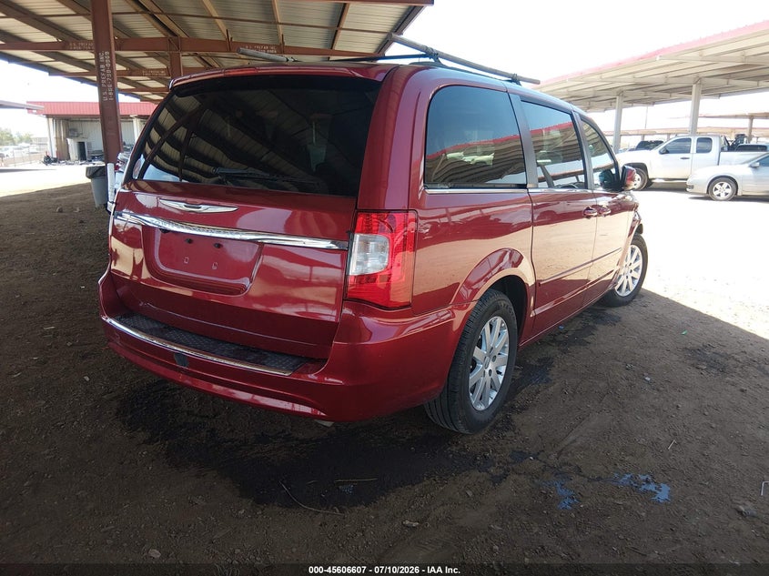 Vin: 2c4rc1ag6gr199328, lot: 46105030, chrysler town & country lx 20164
