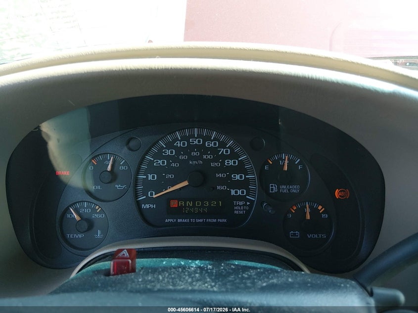 2003 CHEVROLET ASTRO PASSENGER auction photo 7