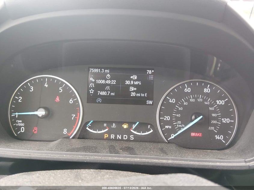 2021 Ford Ecosport Se VIN: MAJ3S2GE2MC444012 Lot: 45606635