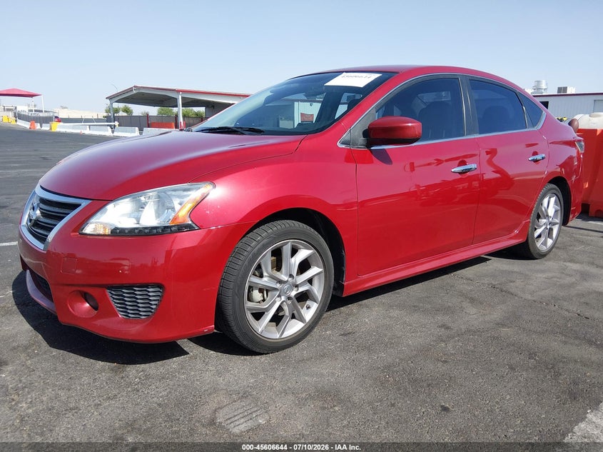 2013 Nissan Sentra, Звичайний знос, IAAI, VIN 3N1AB7AP5DL735829 — фото 2