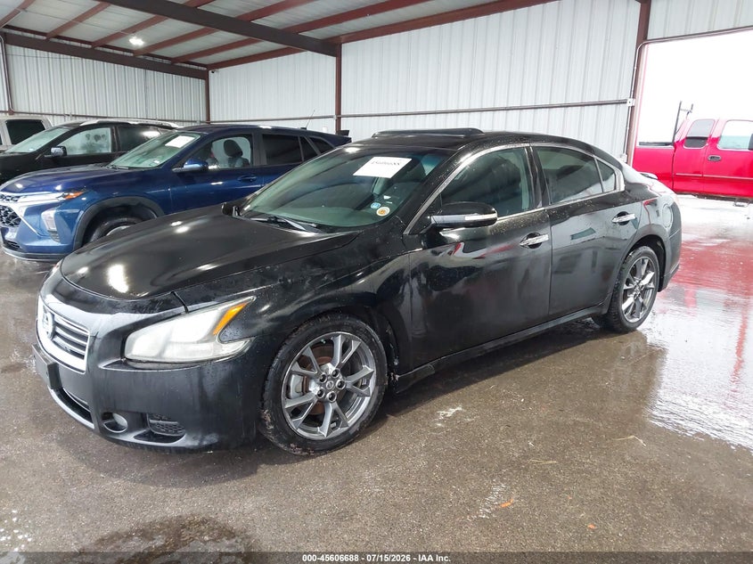 Vin: 1n4aa5ap0cc806410, lot: 46105111, nissan maxima 3.5 s 20122