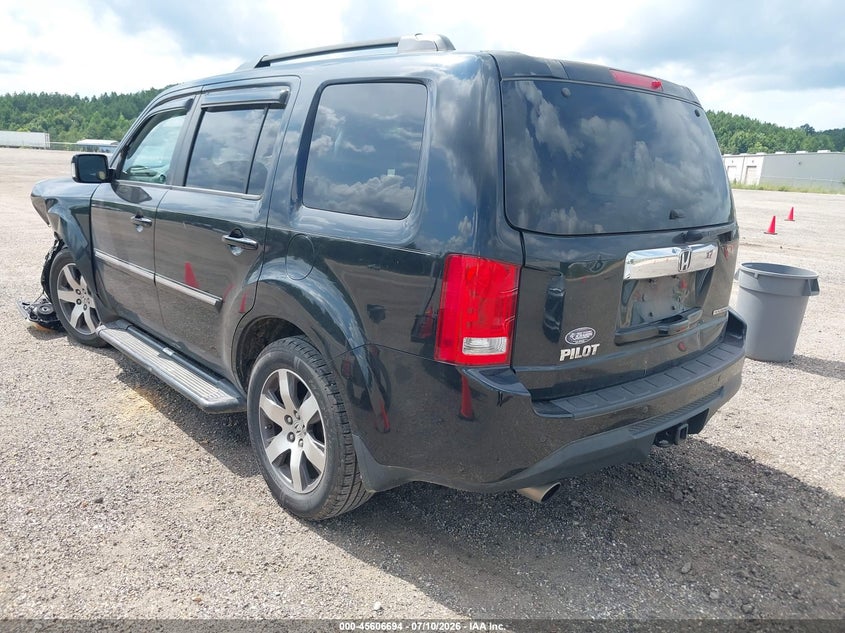 Vin: 5fnyf3h96cb037775, lot: 46105117, honda pilot touring 20123