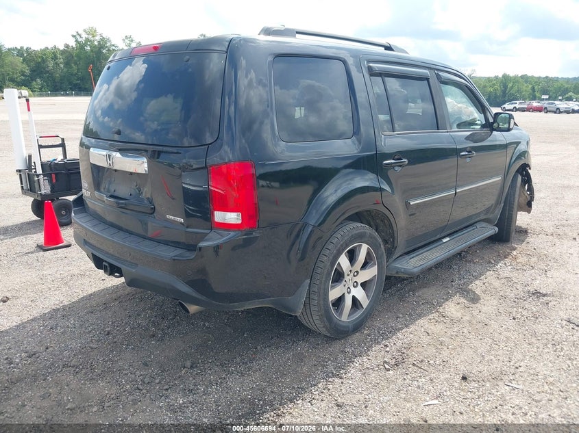 Vin: 5fnyf3h96cb037775, lot: 46105117, honda pilot touring 20124