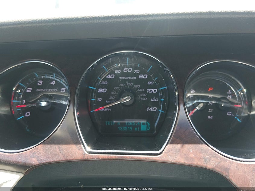 FORD TAURUS 2012 VIN 1FAHP2EW1CG137604