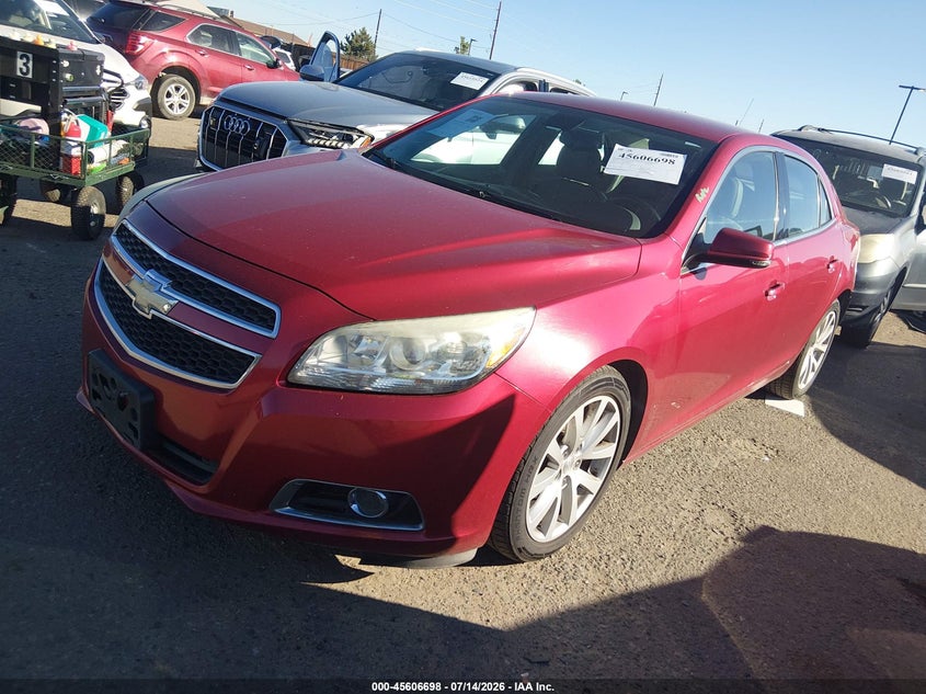 2013 Chevrolet Malibu, Удар сзади, IAAI, VIN 1G11E5SA0DF186014 — фото 2