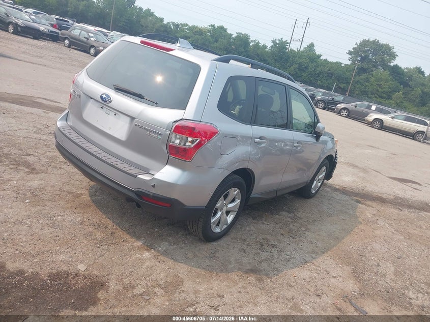 Vin: jf2sjafc2gh526625, lot: 46105128, subaru forester 2.5i premium 20164