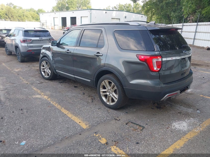 Vin: 1fm5k8d86ggc95262, lot: 46105131, ford explorer xlt 20163
