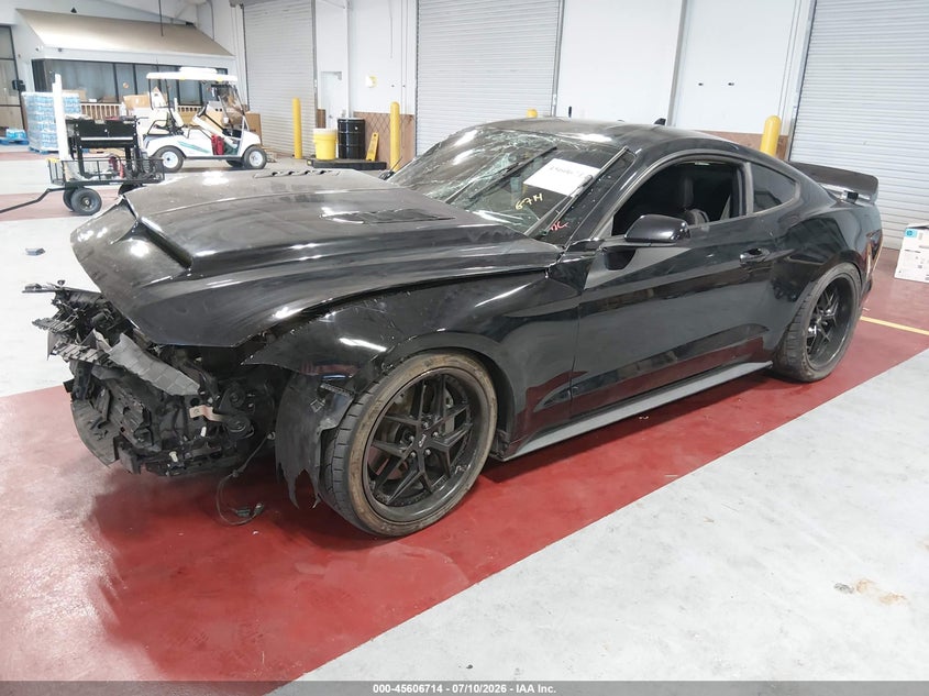 2022 FORD MUSTANG COUPE 5.0L V-8 DI, DOHC, VVT, 450HP