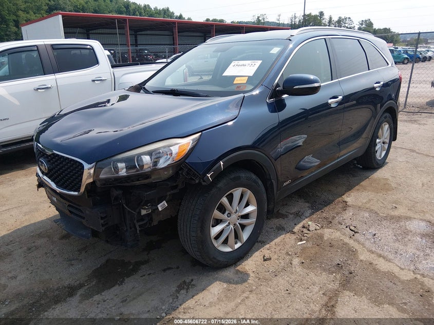 2018 Kia Sorento, Удар спереди, IAAI, VIN 5XYPGDA38JG352247 — фото 2