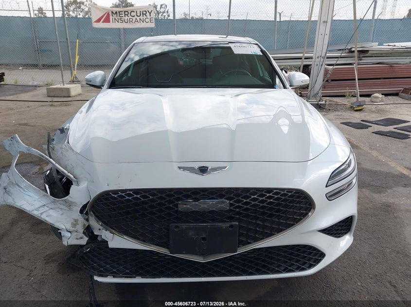 2023 Genesis G70 2.0T Awd VIN: KMTG34TA3PU123006 Lot: 45606723