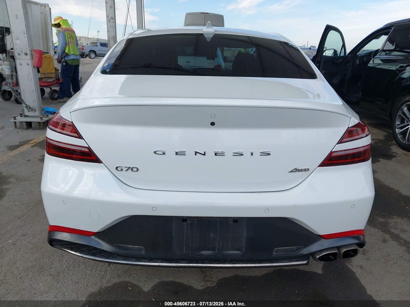 2023 Genesis G70 2.0T Awd VIN: KMTG34TA3PU123006 Lot: 45606723