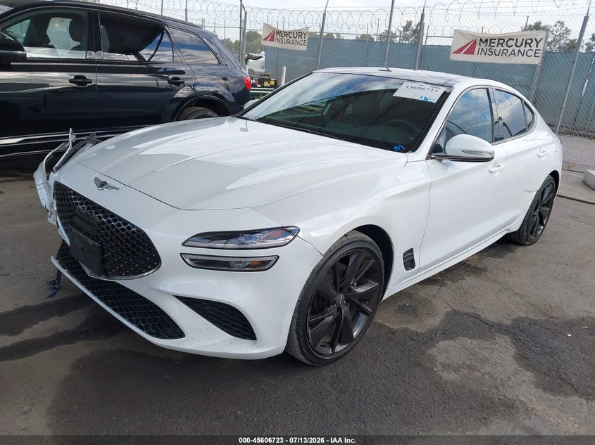 Vin: kmtg34ta3pu123006, lot: 46105146, genesis g70 2.0t awd 20232