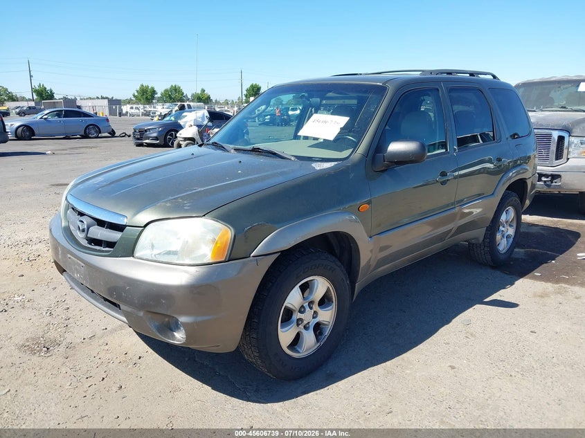 4F2YU081X2KM45017 2002 Mazda Tribute Es V6/Lx V6 photo 1