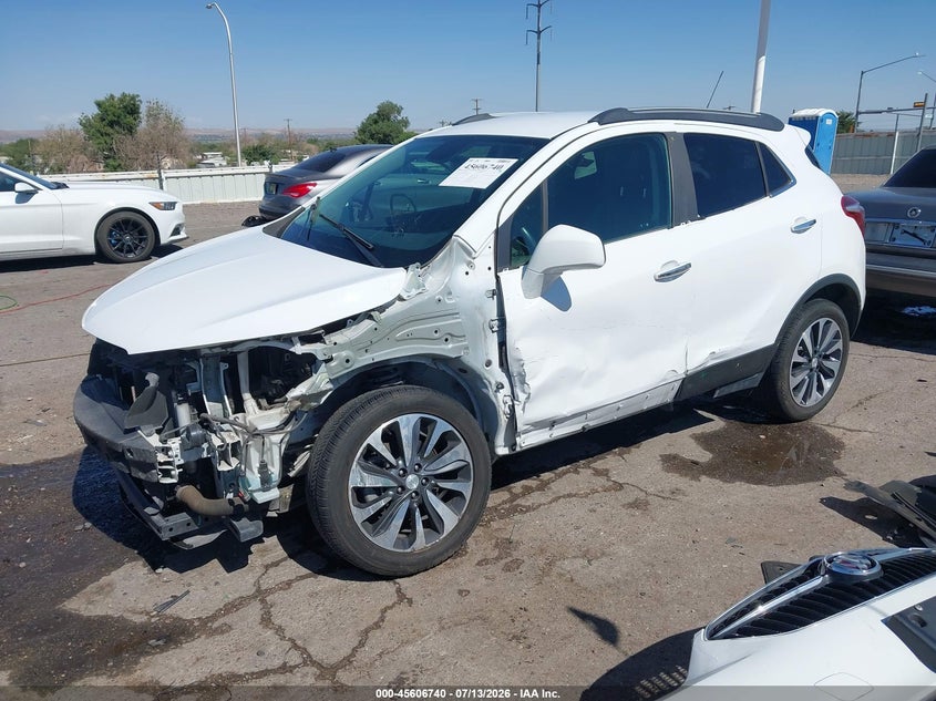 Vin: kl4cjasb3mb326183, lot: 46105163, buick encore fwd preferred 20212