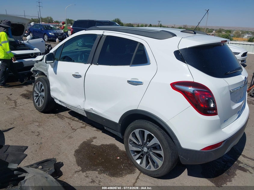 Vin: kl4cjasb3mb326183, lot: 46105163, buick encore fwd preferred 20213
