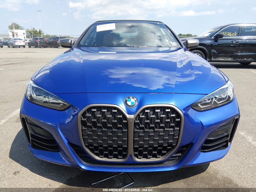 2021 BMW M440I VIN: WBA53AT06MCH19482 Lot: 45606743