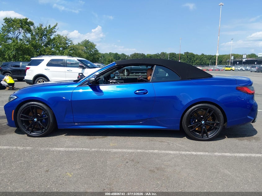 2021 BMW M440I VIN: WBA53AT06MCH19482 Lot: 45606743