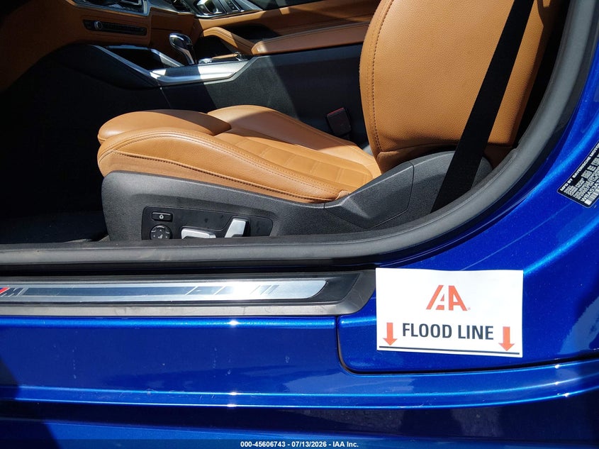 2021 BMW M440I VIN: WBA53AT06MCH19482 Lot: 45606743