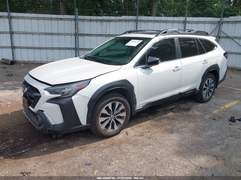 Vin: 4s4btanc5r3117850, lot: 46105172, subaru outback limited 20242