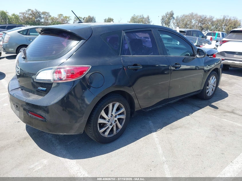 Vin: jm1bl1l86c1610457, lot: 46105176, mazda mazda3 i touring 20124