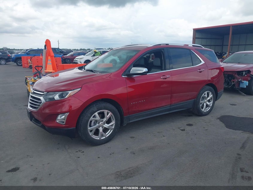 2018 Chevrolet Equinox, Fresh Water, IAAI, VIN 3GNAXMEV1JS542964 — photo 2