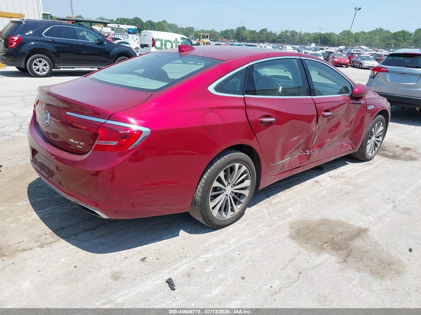 Vin: 1g4zp5ss9ju149169, lot: 46105198, buick lacrosse essence 20184
