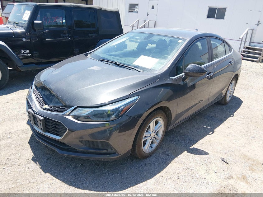 2016 Chevrolet Cruze Lt Auto, Front End, IAAI, VIN 1G1BE5SM4G7295928 — photo 2