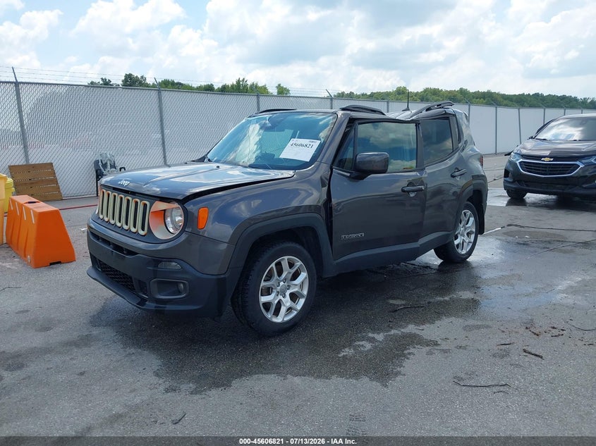 2018 Jeep Renegade, Крыша, IAAI, VIN ZACCJBBB8JPH36295 — фото 2
