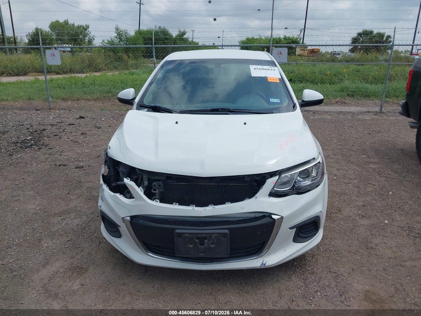 2017 Chevrolet Sonic Ls Auto VIN: 1G1JB5SH3H4142726 Lot: 45606829