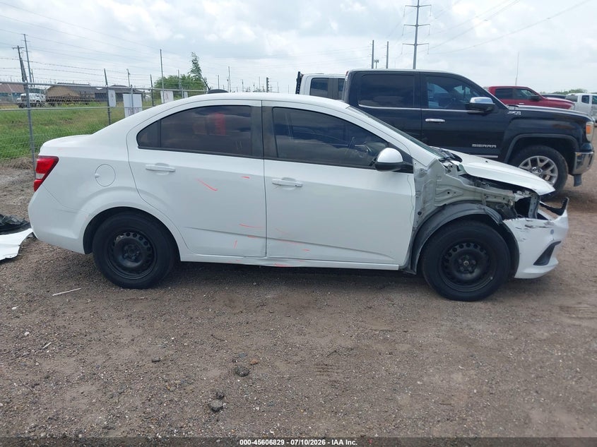 2017 Chevrolet Sonic Ls Auto VIN: 1G1JB5SH3H4142726 Lot: 45606829