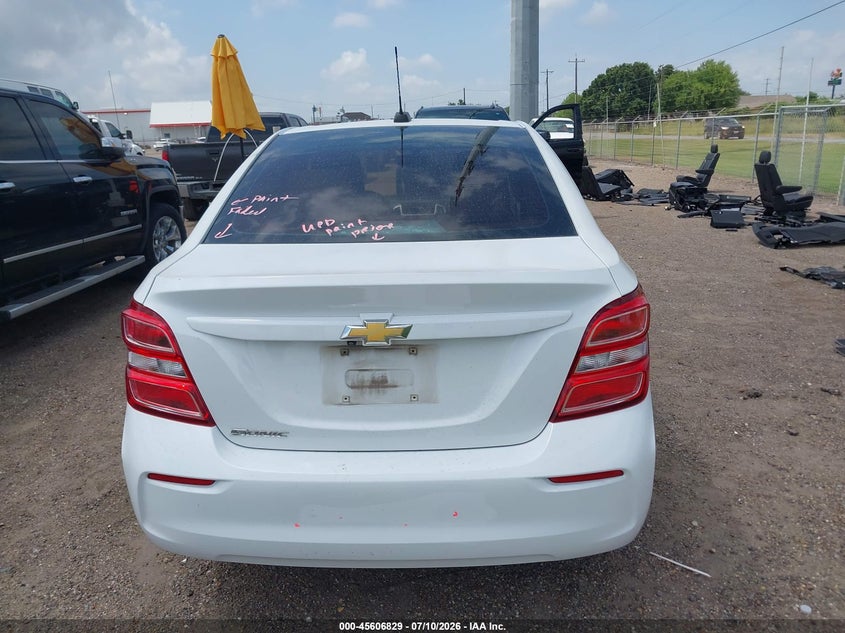 2017 Chevrolet Sonic Ls Auto VIN: 1G1JB5SH3H4142726 Lot: 45606829